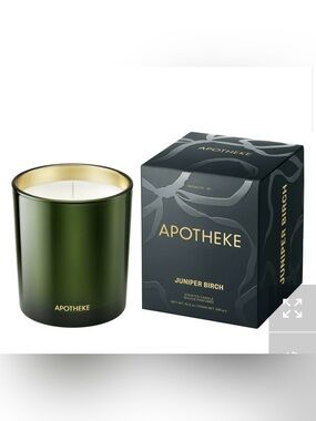 Apotheke Juniper Birch Ceramic Candle